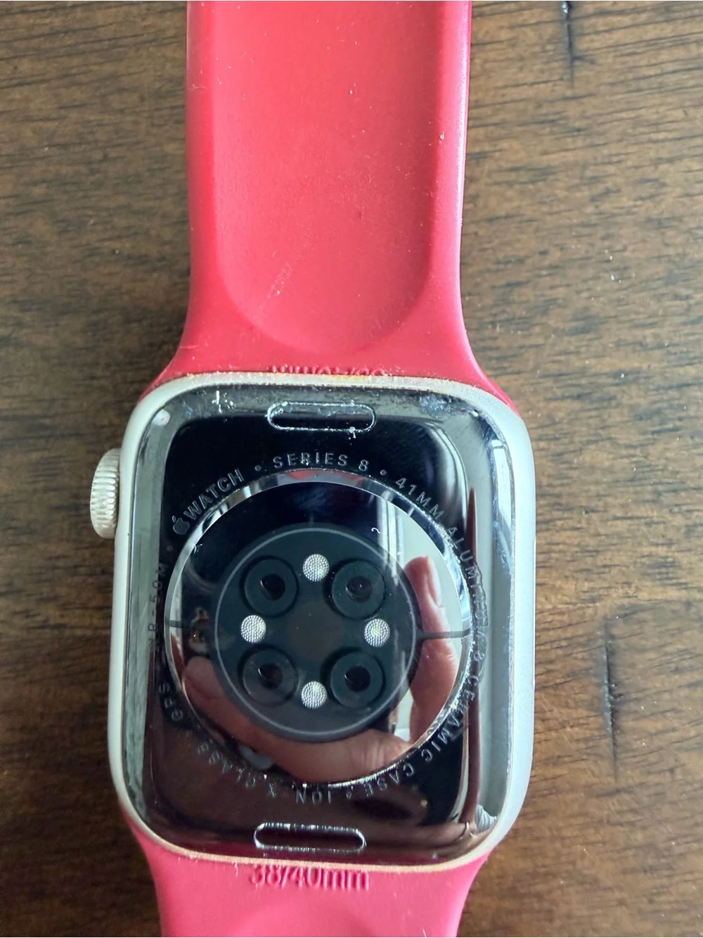 Apple smartwatch shown